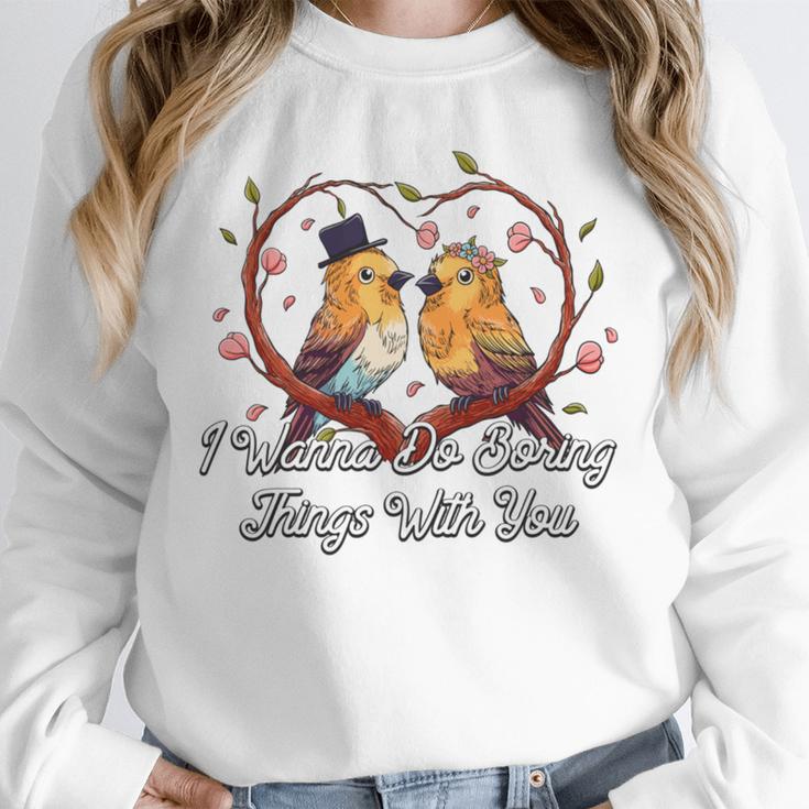 Do Boring Things With You Introvert Couples Antisocial Unisex Sweatshirt Do Boring Things With You Introvert Couples Antisocial Unisex Sweatshirt