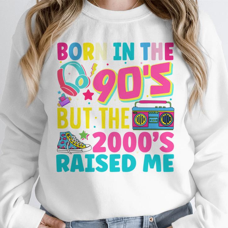 Born In The 90's But The 2000's Raised Me Y2K Nostalgia Unisex Sweatshirt Born In The 90's But The 2000's Raised Me Y2K Nostalgia Unisex Sweatshirt