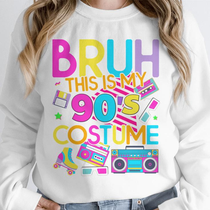 Bruh This Is My 90's Costume Nostalgia Mixtape 1990s Party Unisex Sweatshirt Bruh This Is My 90's Costume Nostalgia Mixtape 1990s Party Unisex Sweatshirt