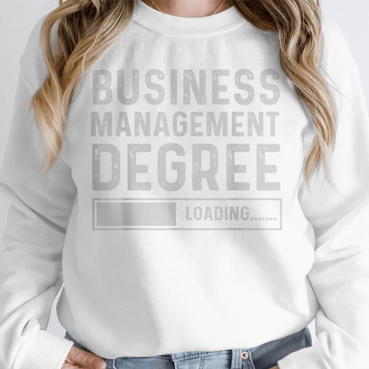 Business Management Degree Loading Graduation Unisex Sweatshirt