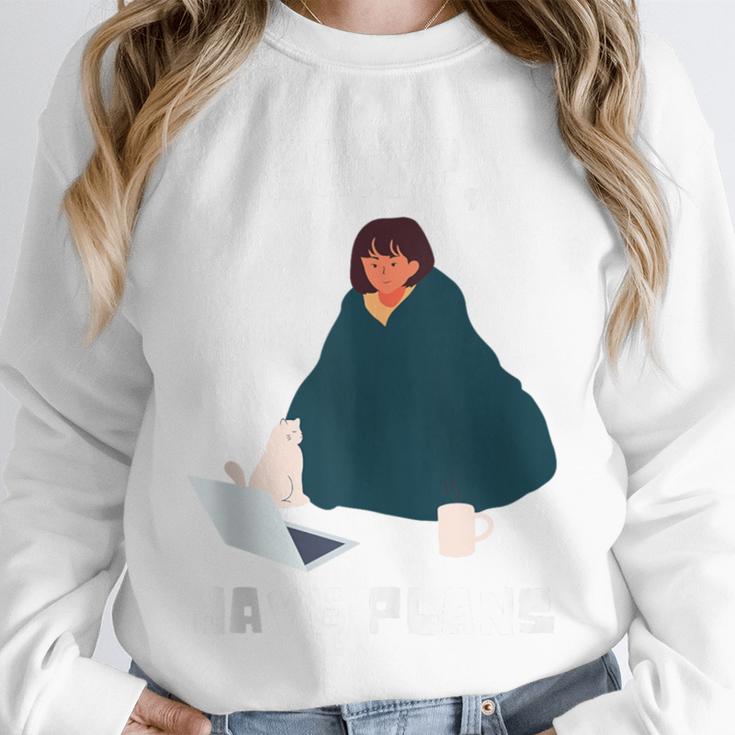 Can't Have Plans Introvert Staying Home Unisex Sweatshirt