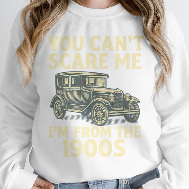 You Can't Scare Me I'm From The 1900s Retro Vintage Car Premium Unisex Sweatshirt