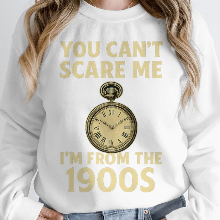 You Can't Scare Me I'm From The 1900s Vintage Pocket Watch Premium Unisex Sweatshirt