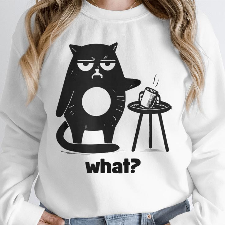Cat What Humor Introvert Anti-Social Unisex Sweatshirt Cat What Humor Introvert Anti-Social Unisex Sweatshirt