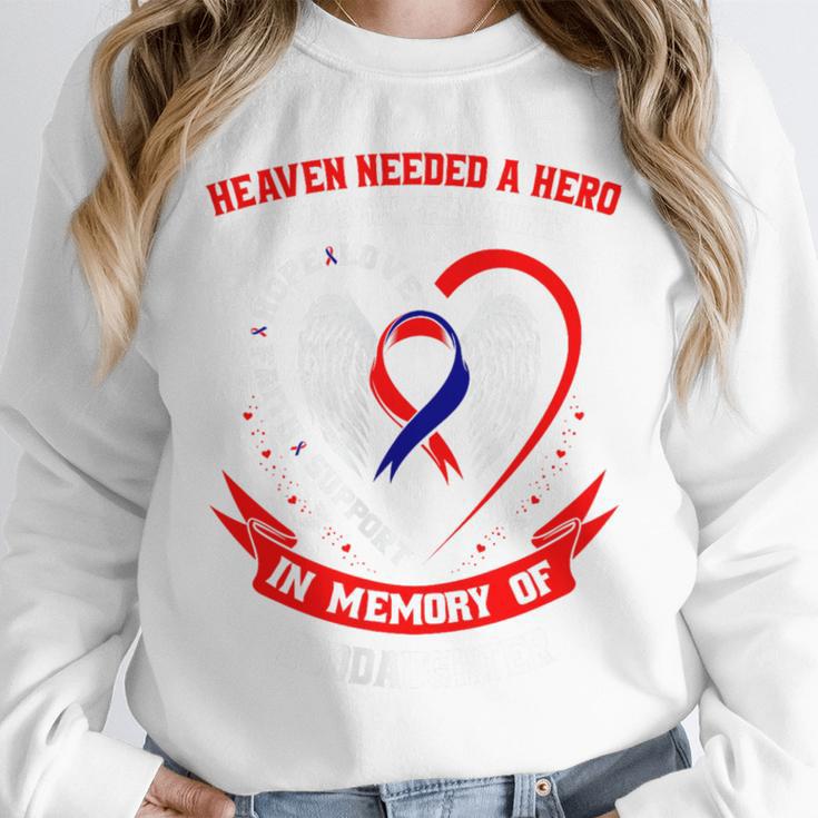 CHD Heart Disease Awareness Shirts In Memory Of Goddaughter Unisex Sweatshirt