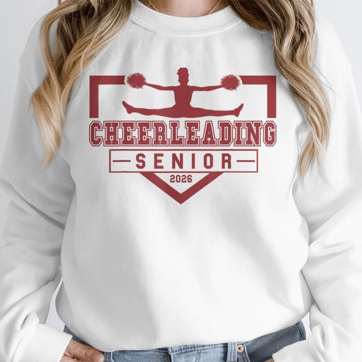 Cheerleading Senior Night Cheer Senior 2026 Graduation 69 Unisex Sweatshirt