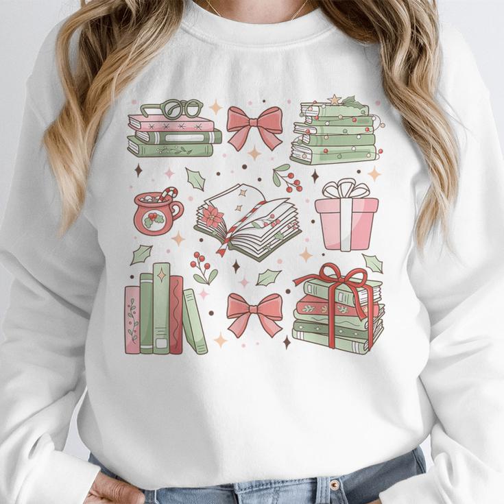Christmas Book Lover Reading Reader Men Women Kids Xmas Unisex Sweatshirt Christmas Book Lover Reading Reader Men Women Kids Xmas Unisex Sweatshirt