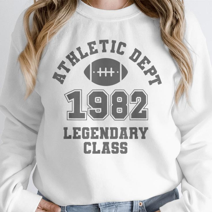 Class Of 1982 Graduation Yr High School Pride Vintage Retro Unisex Sweatshirt