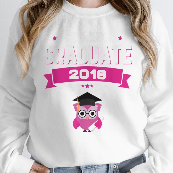 Class Of 2018 Preschool Graduation Girls Pre K Unisex Sweatshirt