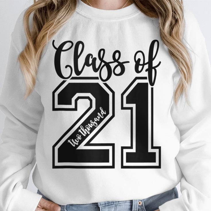 Class Of 2021 Senior 21 Cool Graduation Unisex Sweatshirt