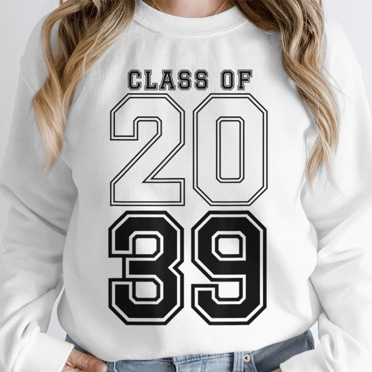 Class Of 2039 Blue Graduation Senior Student Tee Unisex Sweatshirt