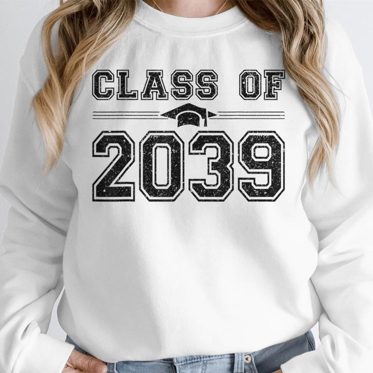 Class Of 2039 Grow With Me First Day Of School Graduation Unisex Sweatshirt
