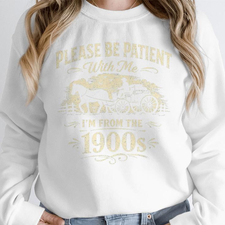Classic Please Be Patient With Me I'm From The 1900s Premium Tri-Blend Unisex Sweatshirt