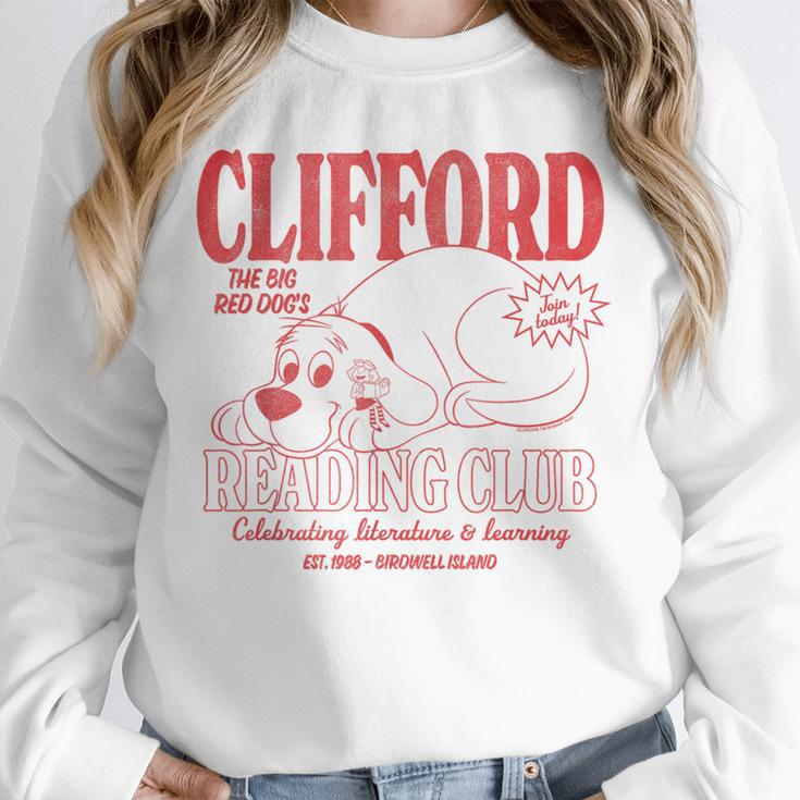Clifford The Big Red Dog Reading Club Est 1988 Kids Books Unisex Sweatshirt