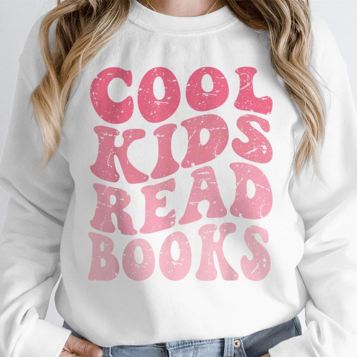 Cool Kids Read Books Library Book Reader Book Nerd Unisex Sweatshirt