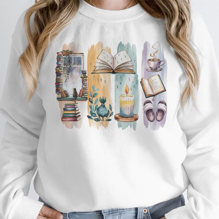 Coquette Bookworm Reading Enthusiast Book Lover Book Unisex Sweatshirt Coquette Bookworm Reading Enthusiast Book Lover Book Unisex Sweatshirt