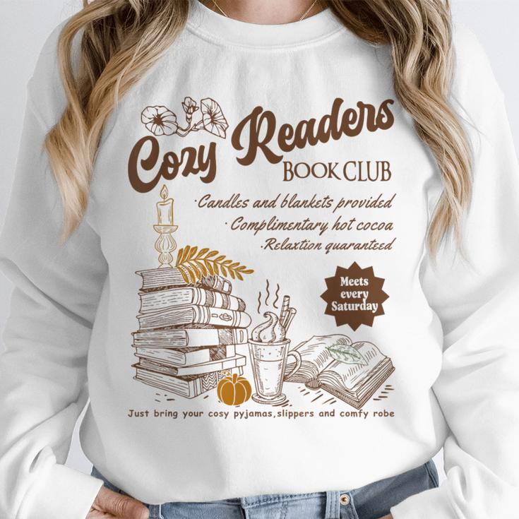 Cozy Girl Book Club Cozy Readers Book Club Unisex Sweatshirt