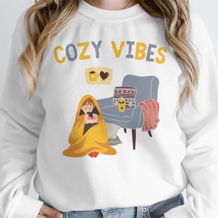 Cozy Vibes Atmospheric Introvert Unisex Sweatshirt