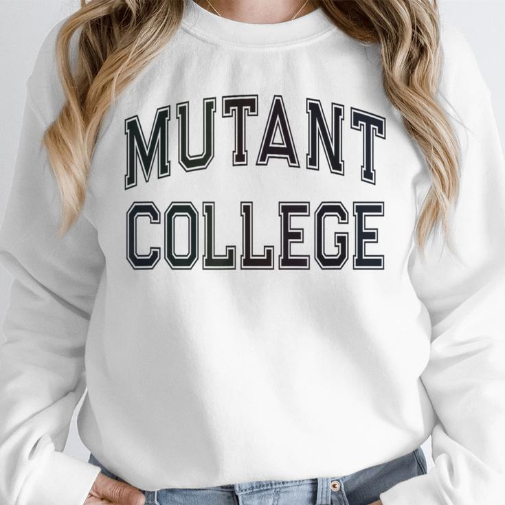 Crazy Sarcastic MUTANT COLLEGE Introvert Anti Social Unisex Sweatshirt Crazy Sarcastic MUTANT COLLEGE Introvert Anti Social Unisex Sweatshirt