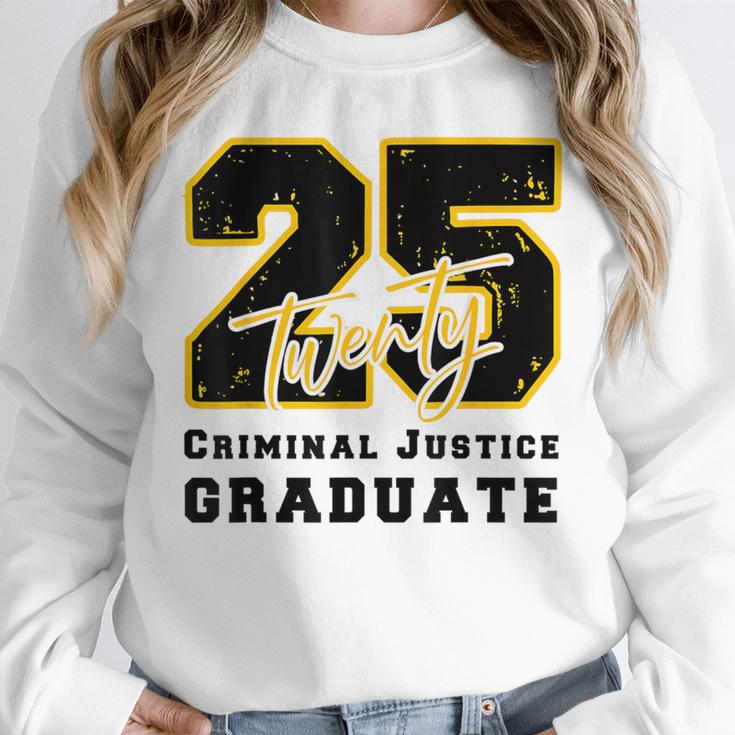 Criminal Justice Graduate Graduated Class Of 2025 Graduation Unisex Sweatshirt