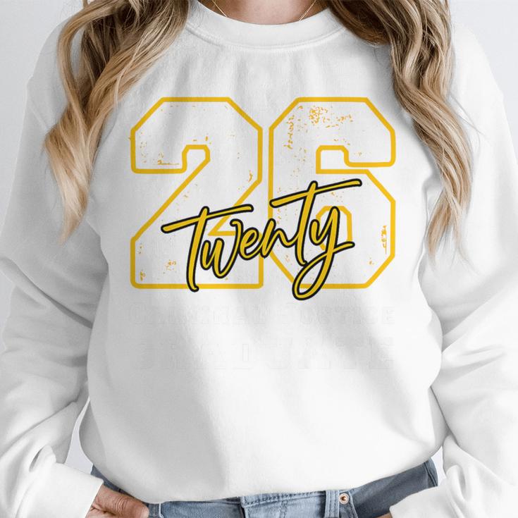 Criminal Justice Graduate Graduated Class Of 2026 Graduation Premium Unisex Sweatshirt