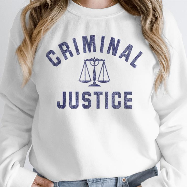 Criminal Justice Major College Graduate Graduation Unisex Sweatshirt