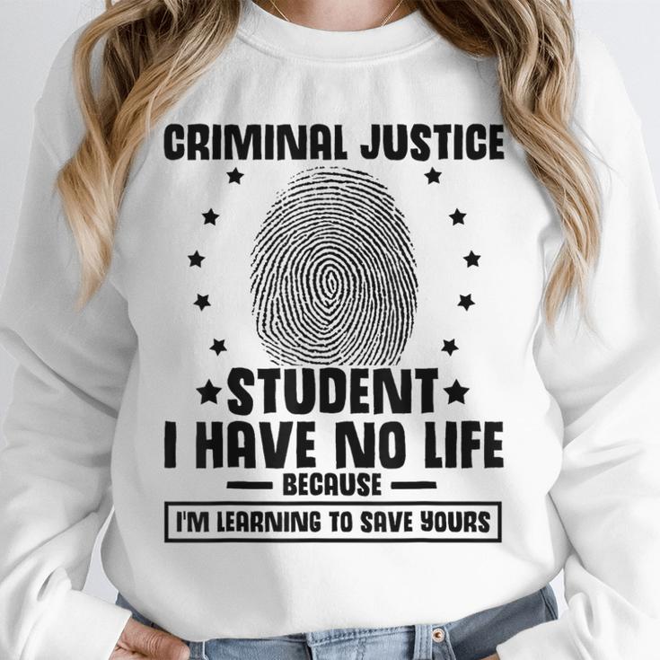 Criminal Justice School Degree Graduation Day Student Unisex Sweatshirt