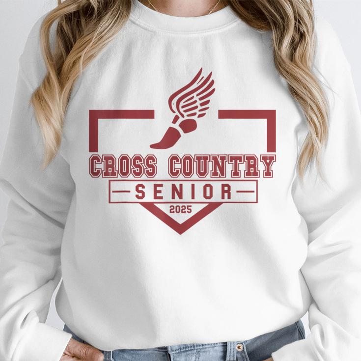 Cross Country Senior Night Senior 2025 Graduation Party 47 Unisex Sweatshirt