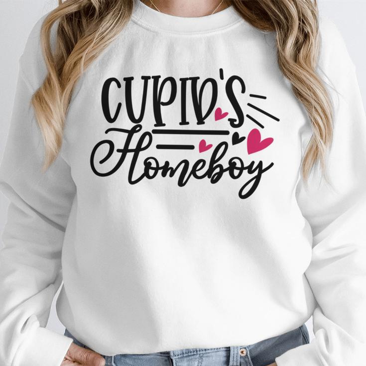 Cupid's Homebody Introvert Valentine's Day Home Unisex Sweatshirt
