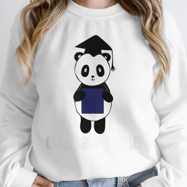 Cute Graduation Panda Class 2018 Unisex Sweatshirt