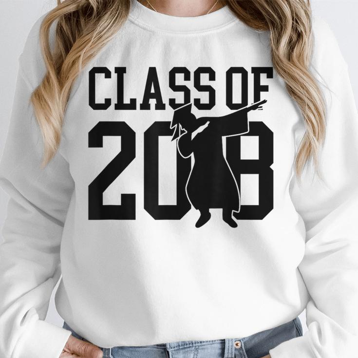 Dabbing Graduation Shirt Class Of 2018 Unisex Sweatshirt