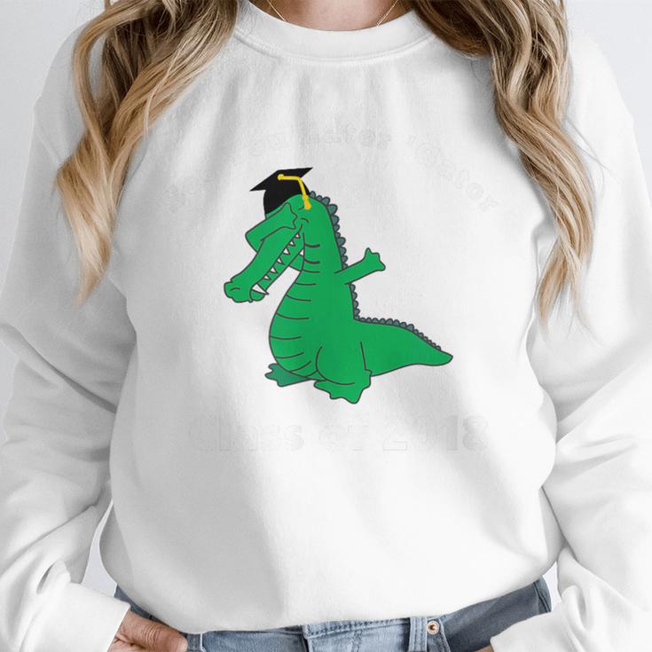 Dabbing Later Gator Graduation Class Of 2018 T-Shirt Unisex Sweatshirt