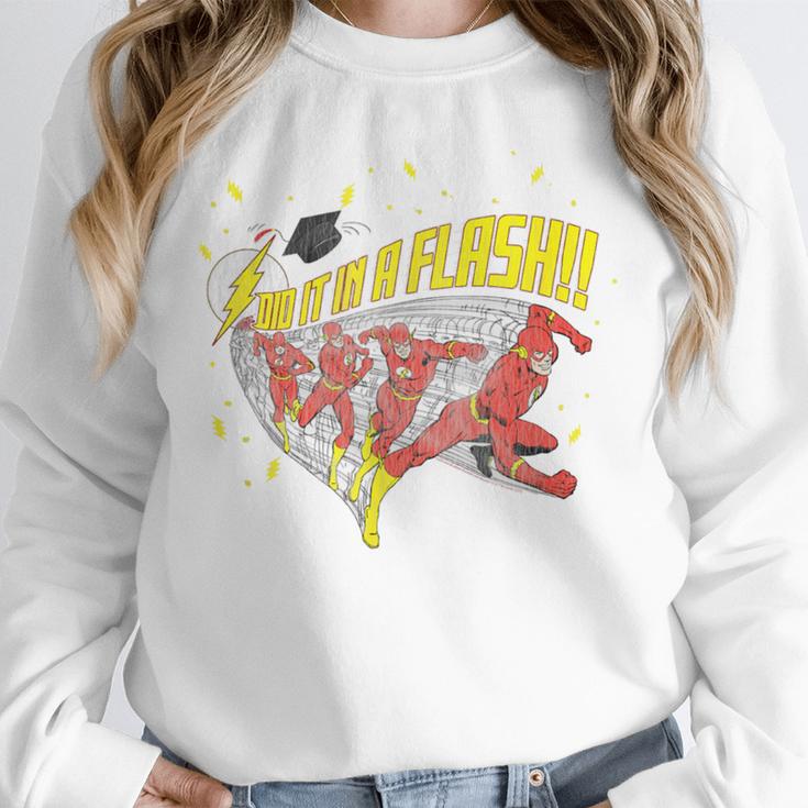 DC Comics The Flash Graduation Did It In A Flash Unisex Sweatshirt