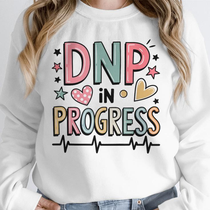 DNP In Progress Director Of Nursing Student Graduation Unisex Sweatshirt