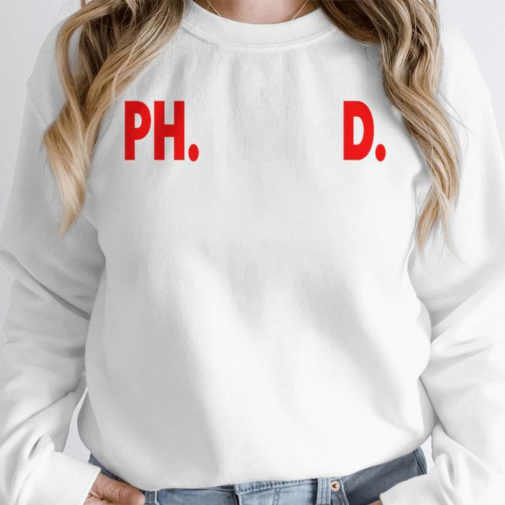 Doctorate PhinisheD PhD Graduation Premium Unisex Sweatshirt