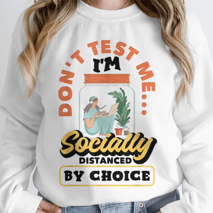 Don't Test Me Introvert's Unisex Sweatshirt Don't Test Me Introvert's Unisex Sweatshirt