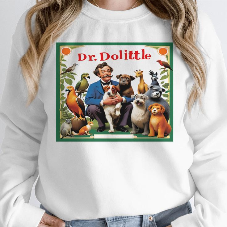Dr Dolittle Children's Book Cover Premium Tri-Blend Unisex Sweatshirt Dr Dolittle Children's Book Cover Premium Tri-Blend Unisex Sweatshirt