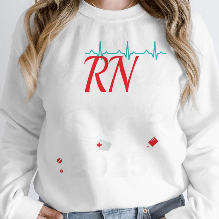 Earned It Nurse Graduation 2025 Nursing Grad Student RN LPN Unisex Sweatshirt