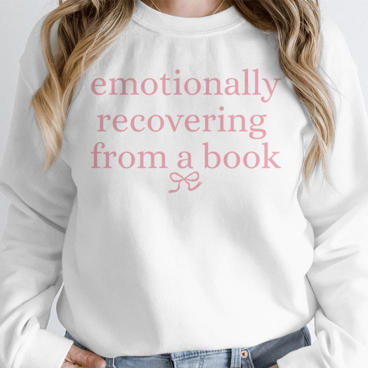 Emotionally Recovering From a Book Bookish Unisex Sweatshirt