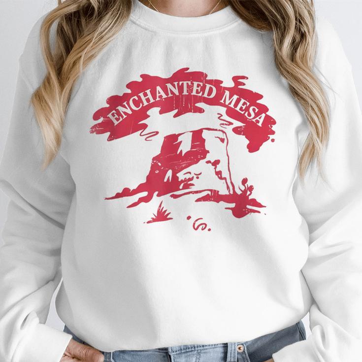 Enchanted Mesa Plateau Nostalgia Unisex Sweatshirt