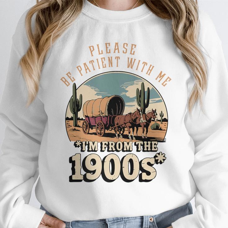 Father’s Day Please Be Patient With Me I'm From The 1900s Premium Unisex Sweatshirt Father’s Day Please Be Patient With Me I'm From The 1900s Premium Unisex Sweatshirt