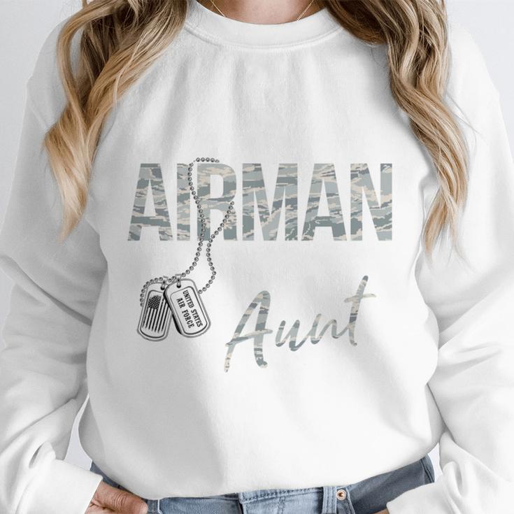 My Favorite Airman Calls Me Aunt US Air Force Graduation Unisex Sweatshirt
