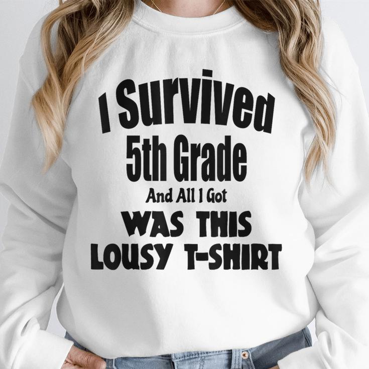Fifth 5th Grade Graduation Shirt Child Graduate Education Unisex Sweatshirt