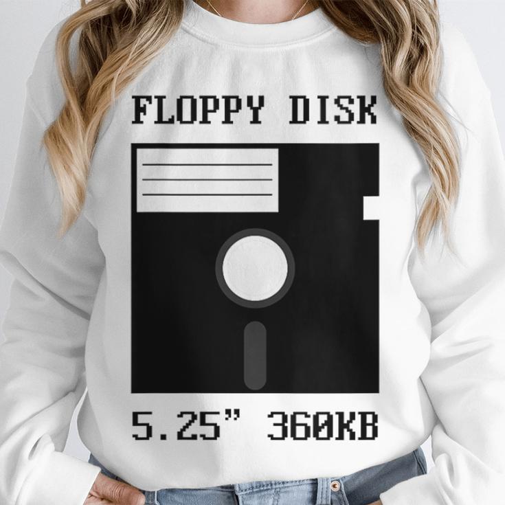 Floppy Disk Computer Nostalgia Fun PC Enthusiast History Unisex Sweatshirt