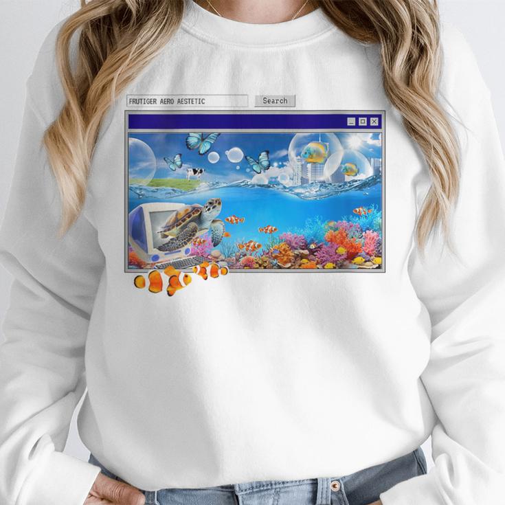 Frutiger Aero Y2k 2000s Unisex Sweatshirt