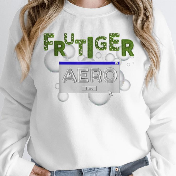 Frutiger Aero Y2K Fashion Trends Grass Fun Computers Unisex Sweatshirt Frutiger Aero Y2K Fashion Trends Grass Fun Computers Unisex Sweatshirt
