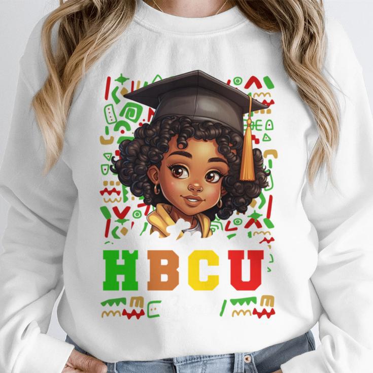 Future HBCU Grad Girl Kids Graduation HBCU College Unisex Sweatshirt