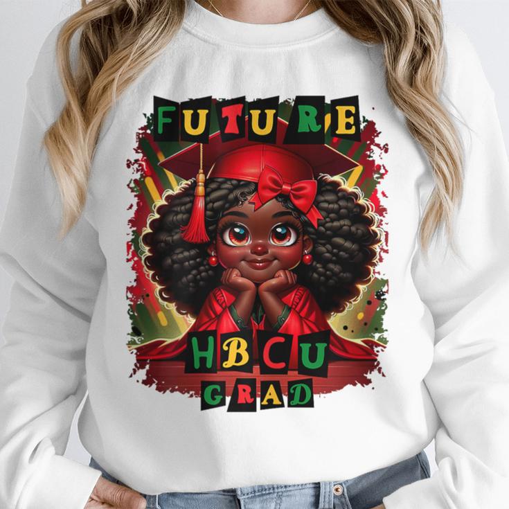 Future HBCU Grad History Girl Graduation HBCU Unisex Sweatshirt