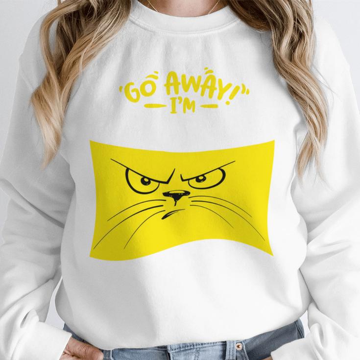 Go Away I'm Introverting Antisocial Shy Introvert Unisex Sweatshirt