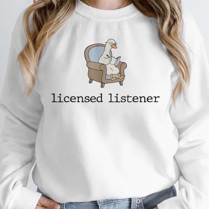 Goose Licensed Listener Psychology School Graduation Unisex Sweatshirt